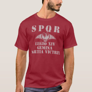 14ème Mars T-shirt romain victorieux de légion d