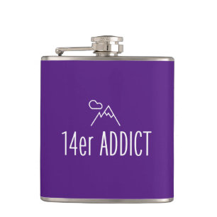 14er Addict Hip Flask