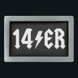 14er belt buckle<br><div class="desc">14ers ROCK!!</div>