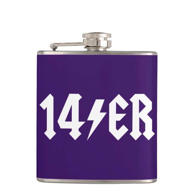 14er hip flask (Front)