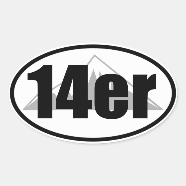 14er Sticker (Front)