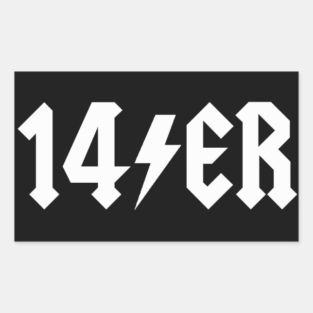 14er sticker (Front)