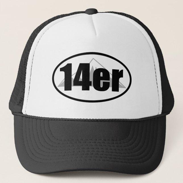 14er trucker hat (Front)