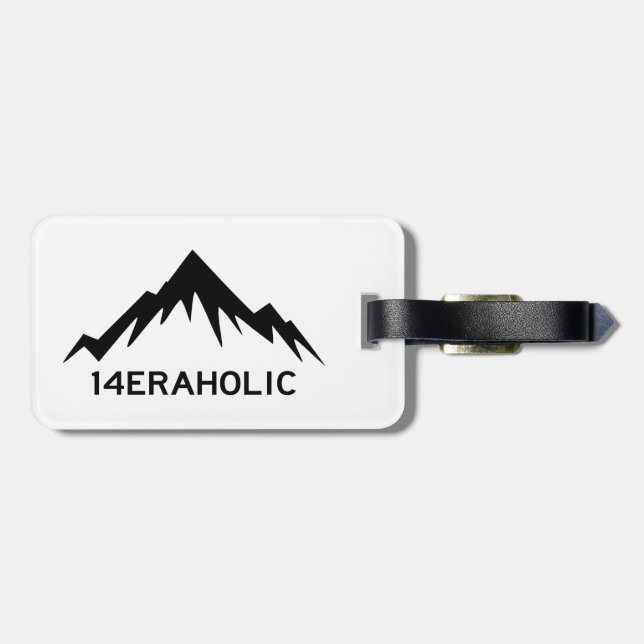 14eraholic luggage tag (Back Horizontal)