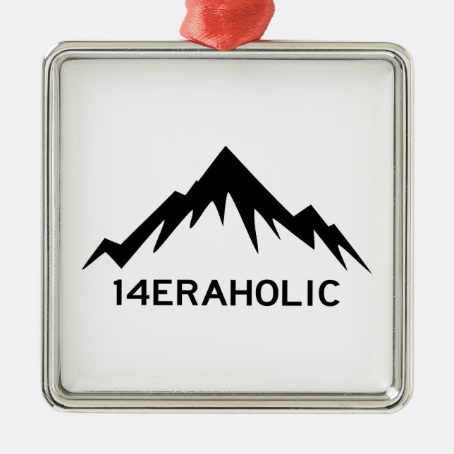 14eraholic metal ornament (Front)
