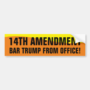 14TH AMENDMENT BUMPER STICKER