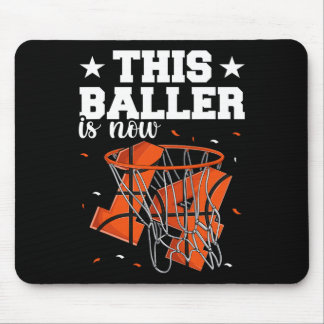 14th Birthday Basketball  Boys Mouse Pad