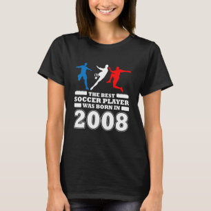 14th birthday football 14 years old soccer player  T-Shirt