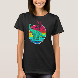 14th Birthday I Brachiosaurus Diplodocus I Family  T-Shirt