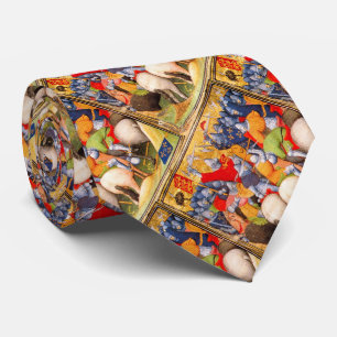14th Century Knights in Battle Tie