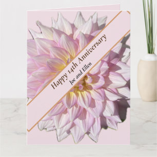 14th Wedding Anniversary, Card