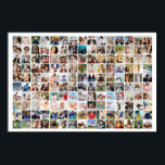 150 Photo Collage Custom Picture Grid Poster<br><div class="desc">Turn your favorite photos into a stunning piece of wall art. This custom photo collage poster is the perfect way to tell your story, capturing a lifetime of memories in one beautiful display. With 100% personalization, you can easily upload your own photos and customize the text, fonts, and colors to...</div>