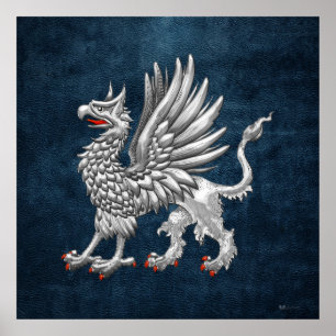 [150] Sacred Silver Griffin Poster