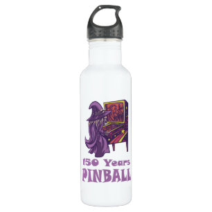 150 Years Pinball Wizard Arcade Birthday 710 Ml Water Bottle