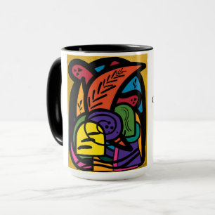 150z. ceramic mug with "Creativity take Courage"