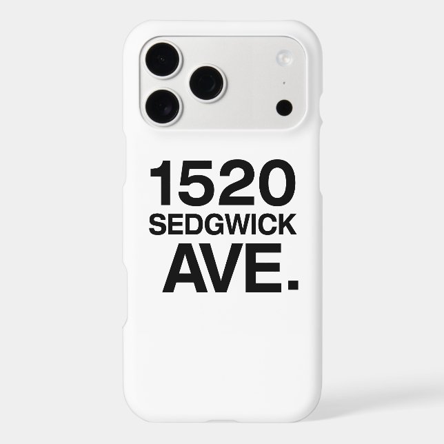 1520 SEDGWICK AVE. (Verso)