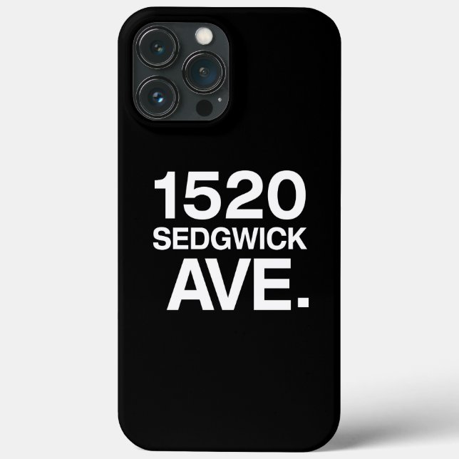 1520 SEDGWICK AVE. Case-Mate iPhone CASE (Back)