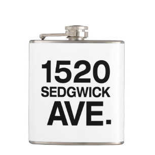 1520 SEDGWICK AVE. HIP FLASK
