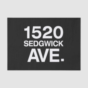 1520 SEDGWICK AVE. TISSUE PAPER
