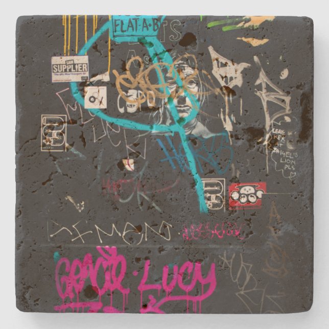 153 flat a-b stone coaster (Front)