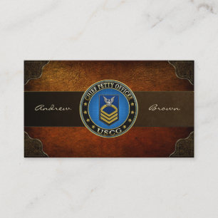 [154] CG: Chief Petty Officer (CPO) Business Card