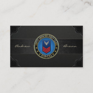 [154] CG: Petty Officer First Class (PO1) Business Card