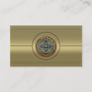[154] Treasure Trove: Celtic Cross Business Card