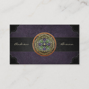 [154] Treasure Trove: Celtic Cross Business Card