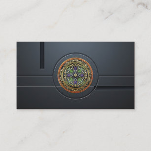 [154] Treasure Trove: Celtic Cross Business Card