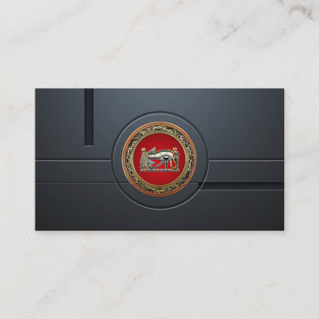 [154] Treasure Trove: The Eye of Horus Business Card (Front)