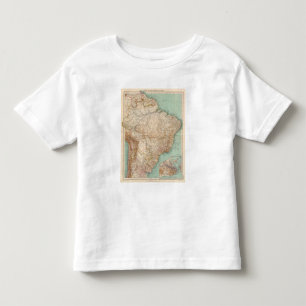 15556 Brazil, Bolivia, Paraguay, Guiana Toddler T-shirt