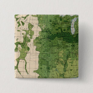 155 Corn/acre 2 Inch Square Button