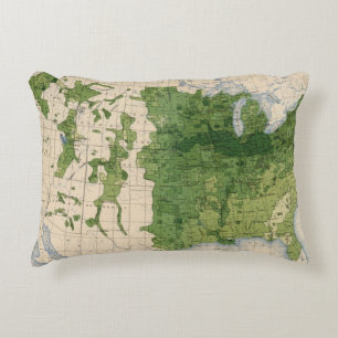 155 Corn/acre Decorative Pillow