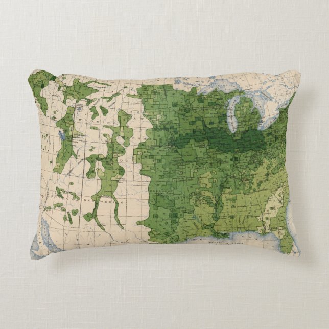 155 Corn/acre Decorative Pillow (Front)