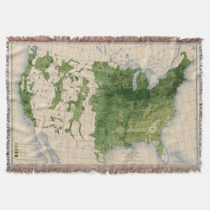 155 Corn/acre Throw Blanket