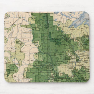 156 Wheat/sq mile Mouse Pad