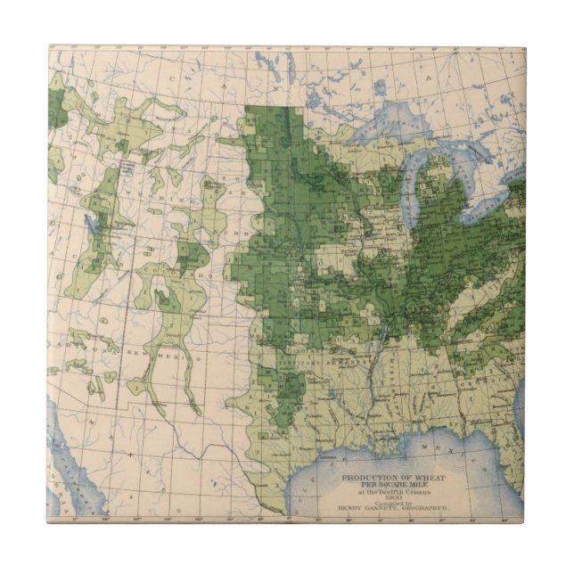 156 Wheat/sq mile Tile (Front)