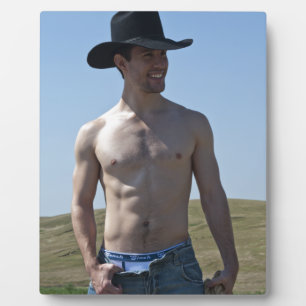 15746-RA Cowboy Plaque