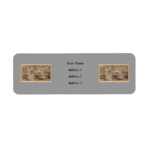 1581 Antique World Map by Nicola van Sype