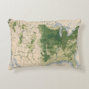 158 Oats/sq mile Accent Pillow