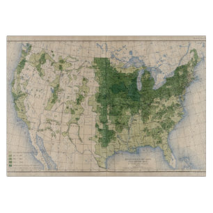 158 Oats/sq mile Cutting Board