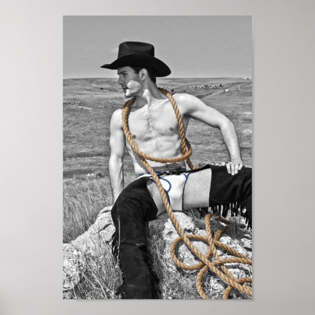 15912-RA Cowboy Poster (Front)