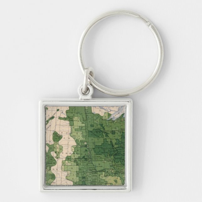 159 Oats/acre Keychain (Front)