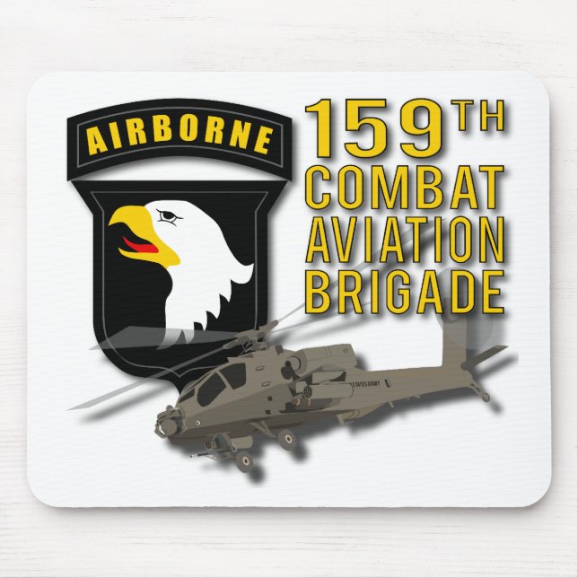 159th Combat Aviation Bde Apache Mouse Pad (Front)