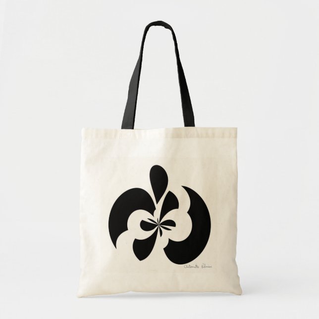 15.75" sq. Mod Apple Tote (Front)