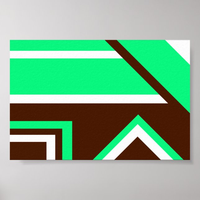 15 Adjustable Swatches Background on a Poster (Front)