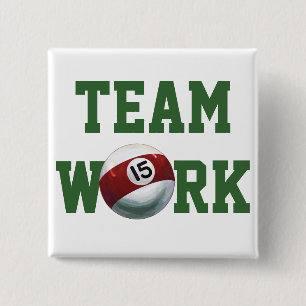 15 Ball 2 Inch Square Button