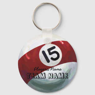 15 Ball Keychain