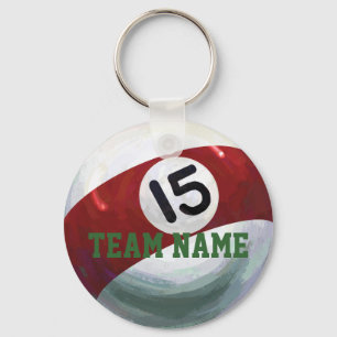 15 Ball Keychain