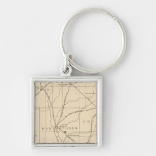 15 Centre of population Keychain
